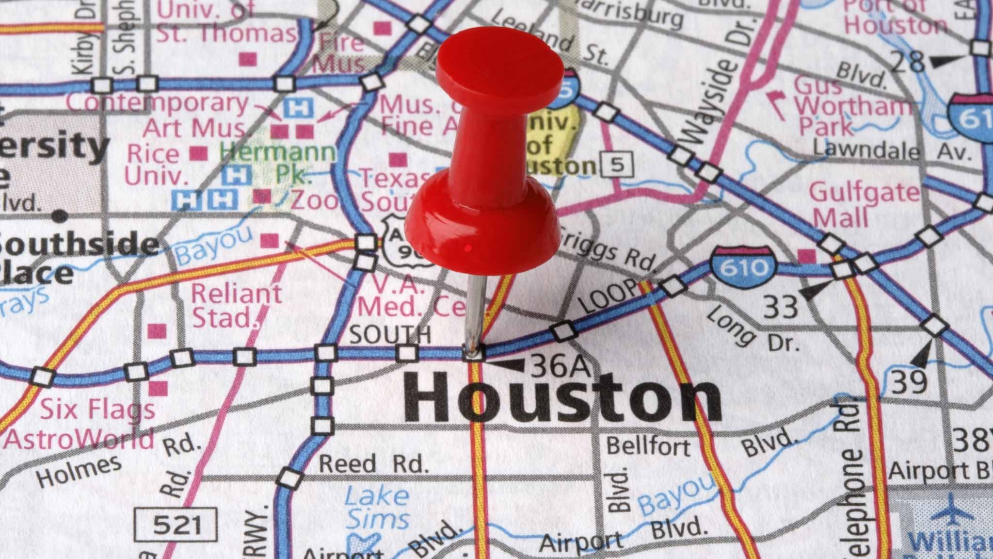 Houston Texas Map 1 – 1 Houston Texas Map of Area where HSI is